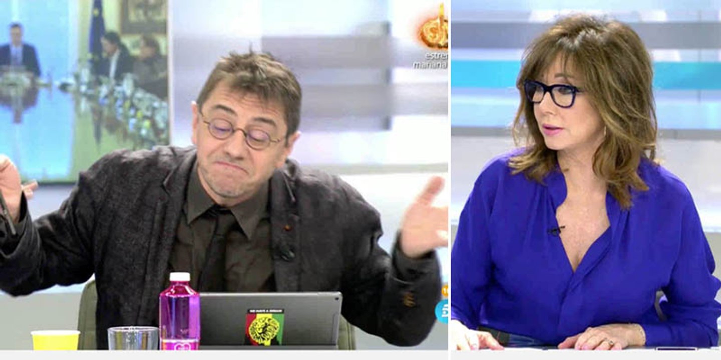 Monedero se pone histérico por las maletas de D...