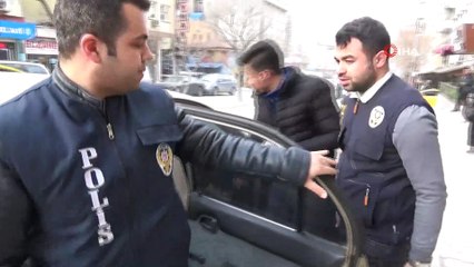 Gaziantep’te helikopter destekli trafik uygulaması