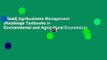 [Read] Agribusiness Management (Routledge Textbooks in Environmental and Agricultural Economics)