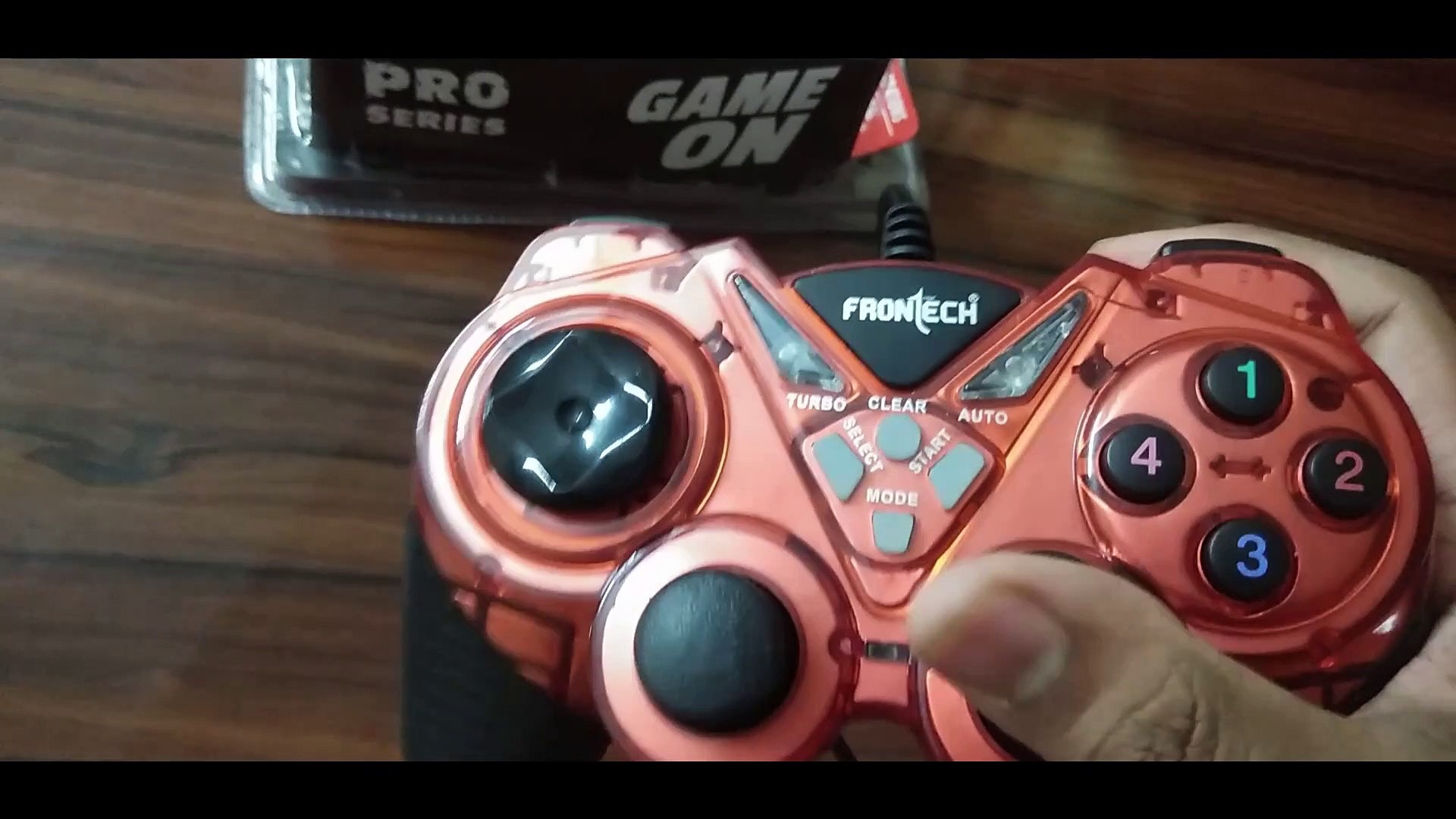 frontech gamepad unboxing