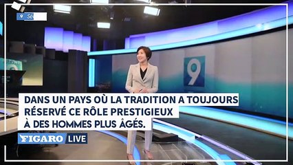 Corée du Sud : Une femme présente pour la première fois les infos