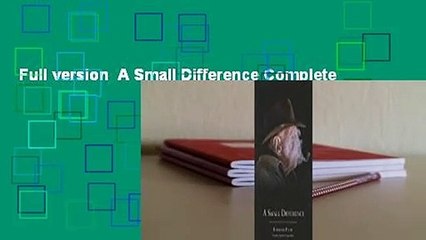 Full version  A Small Difference Complete