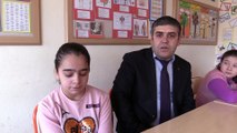 Özel eğitim öğrencisi, altın küpesini İdlib'deki çocuklar için bağışladı - ÇORUM