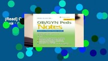 [Read] OB/GYN Peds Notes  Best Sellers Rank : #3