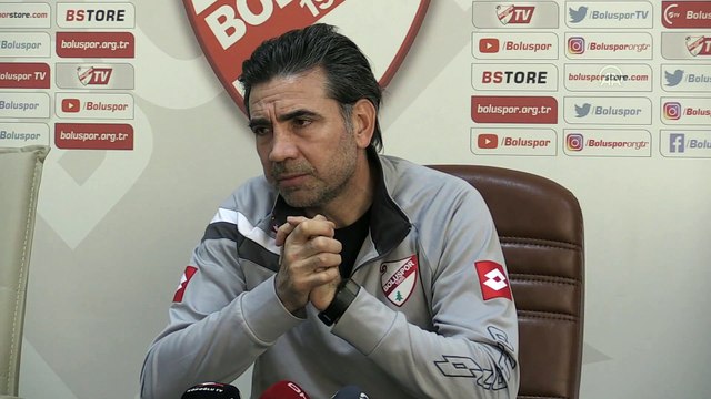 Boluspor Teknik Direktörü Osman Özköylü'den hakem kararlarına tepki - BOLU