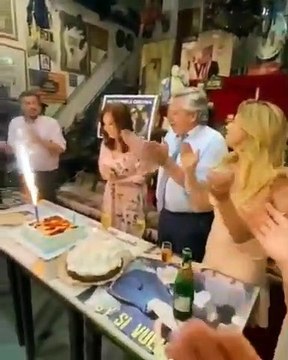 El festejo de cumpleaños de Cristina Kirchner