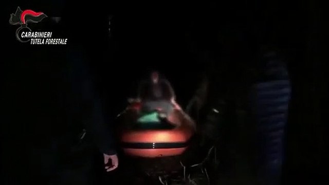 Capua (CE) - Pesca di frodo nell'Oasi Le Salicelle, denunciati due rumeni (19.02.20)