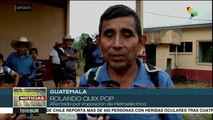 Guatemala: pobladores que defienden sus tierras son criminalizados