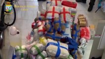 Ora News - Itali: Sekuestrohen mbi 500 kg drogë nga Shqipëria, arrestohet 45 vjeçari italian