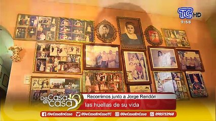 Recorrimos junto a Jorge Rendón las huellas de su vida