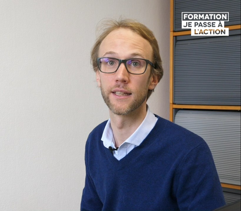 Mon histoire de formation | Grâce à une formation directement réservée sur #MonCompteFormation, Clément se forme en anglais