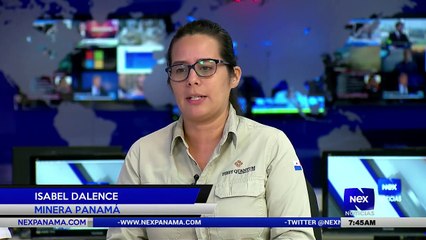 Entrevista a José Deago e Isabel Dalence de Minera Panamá - Nex Noticias