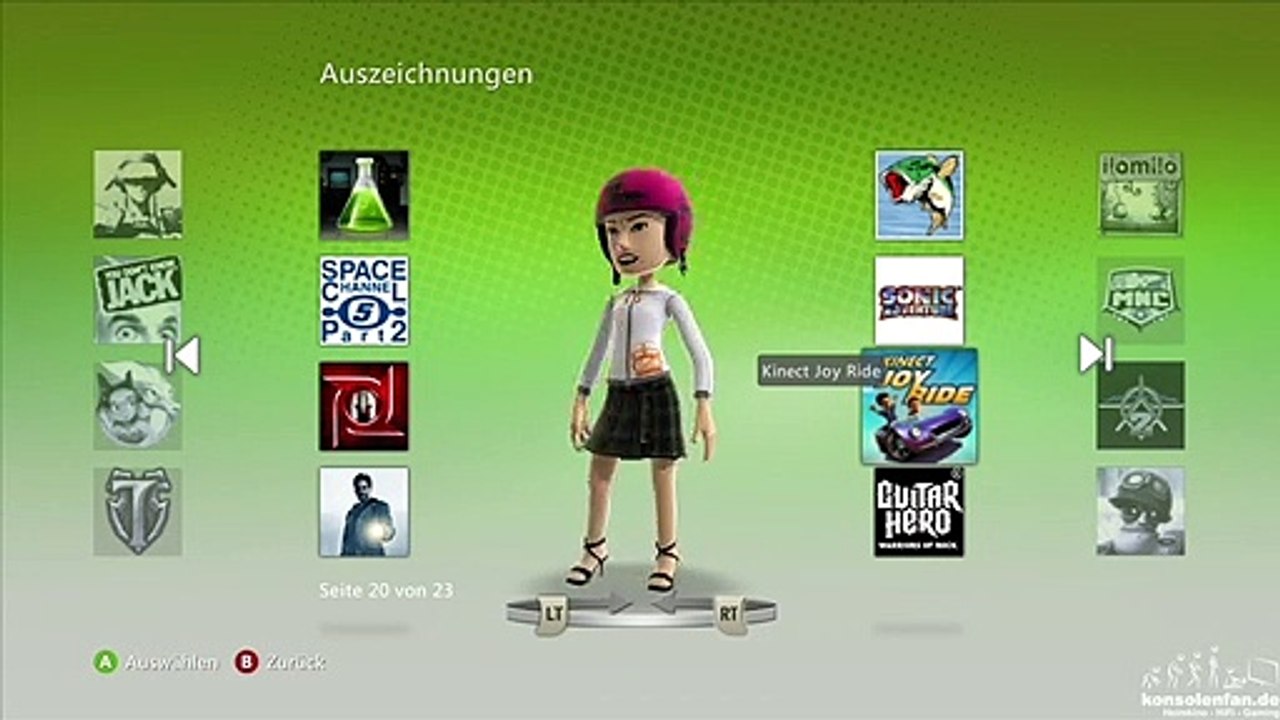 Kinect Joy Ride ► Avatar Awards