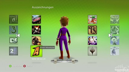 Kinect Adventures ► Avatar Awards