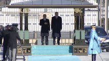 Cumhurbaşkanı Erdoğan, Özbekistan Cumhurbaşkanı Mirziyoyev'i resmi törenle karşıladı - ANKARA
