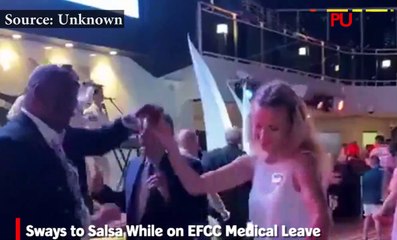 Fayose Sways to Salsa while on  EFCC Medical Leave