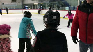 Shawn and Dawson having fun skating