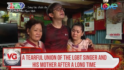 A tearful union of the LGBT singer and his mother after a long time