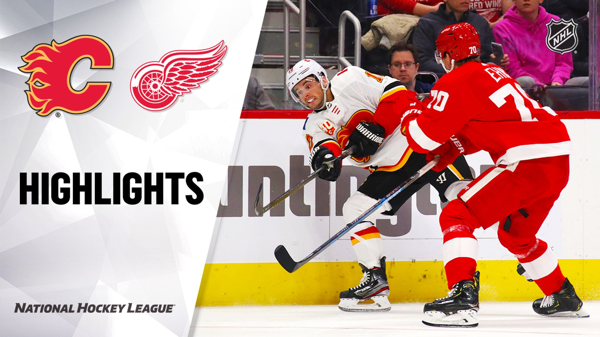 NHL Highlights | Flames @ Red Wings 2/23/20 - video Dailymotion