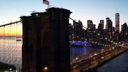 New York'ta gün batımı