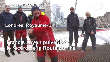 Voile : Francis Joyon pulvérise le record de la Route du Thé
