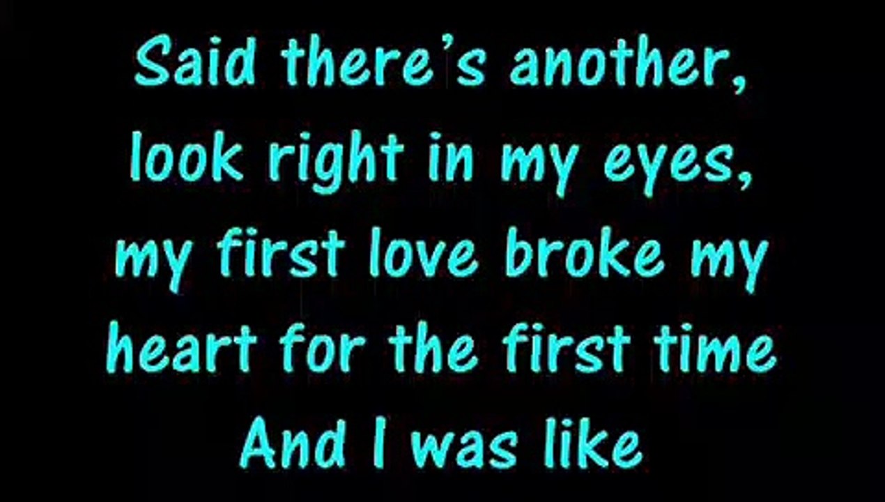 baby baby Lyrics -Justin Bieber
