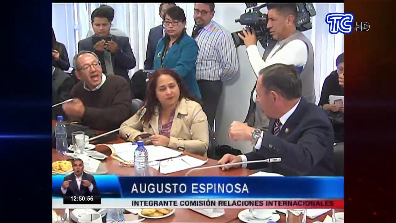 Polémica en la Comisión de Relaciones Internacionales