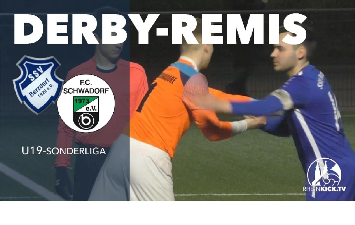 Derby bleibt ohne Sieger  | SSV Berzdorf U19 – FC Schwadorf U19 (11. Spieltag, A-Junioren Sonderliga Rhein-Erft)