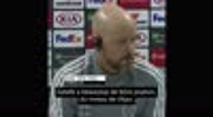 ten Hag : "Getafe a des joueurs du niveau de l'Ajax"