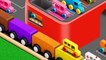 Learn Colors With Animal - Colors for Children to Learn with Street Vehicles - Colours Collection for Children