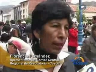 AVANZA PROCESO DE REVOCATORIA - CUSCO