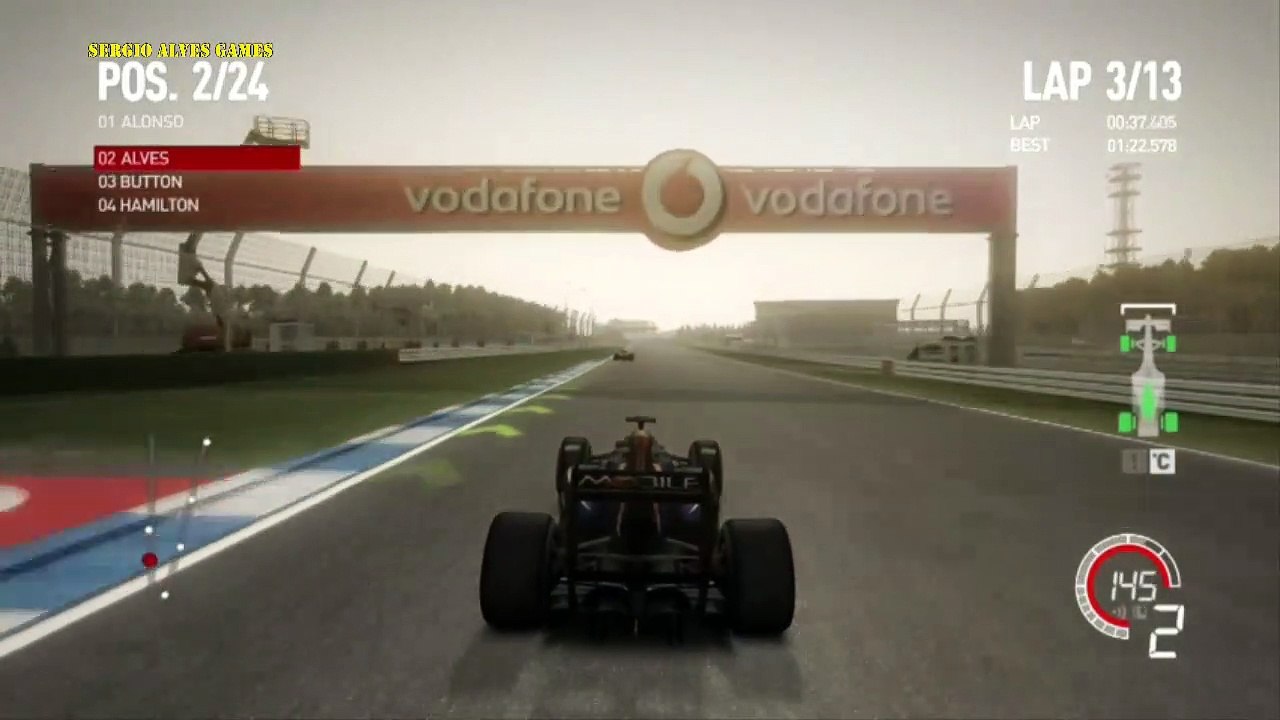FORMULA 1 (F1-2010) - CAMPEONATO - CORRIDA EM HOCKENHEM - GAMEPLAY (PS3)