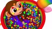 Learn Colors With Animal - Learn Colors with Little Baby Monkey Stacking Ring Finger Song for Kid Children
