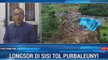 Genangan Air Diduga Jadi Penyebab Longsor di Sisi Tol Purbaleunyi