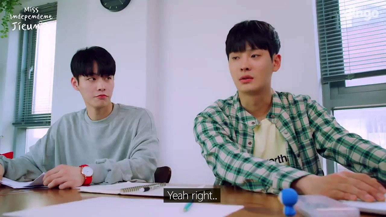 A crazy group project with my crush and his ex girlfriend [ Miss Independent Jieun 2 _ EP.04 ]