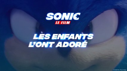SONIC LE FILM – Retour du public: les enfants ont adoré !