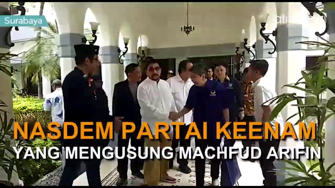 NasDem, Partai Keenam yang Mengusung Machfud Arifin