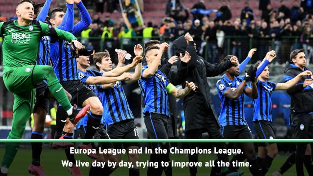 Atalanta wanted to prove themselves - Gasperini