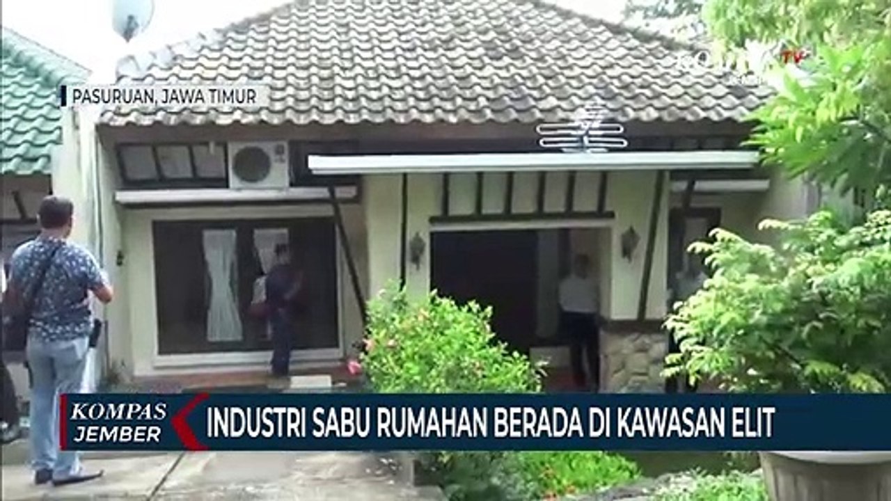 Industri Sabu Rumahan Berada Di Kawasan Elit