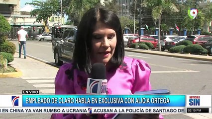 Empleado de Claro Manuel Regalado habla en Exclusiva con Alicia Ortega