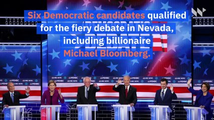 Top Moments From the Democratic Debate in Nevada