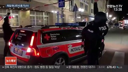 독일서 괴한 술집에 총기 난사…최소 8명 사망