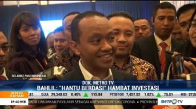Kepala BKPM Sebut 'Hantu Berdasi' Hambat Investasi