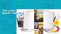 Full version  A History of Egypt: From Earliest Times to the Present  Review