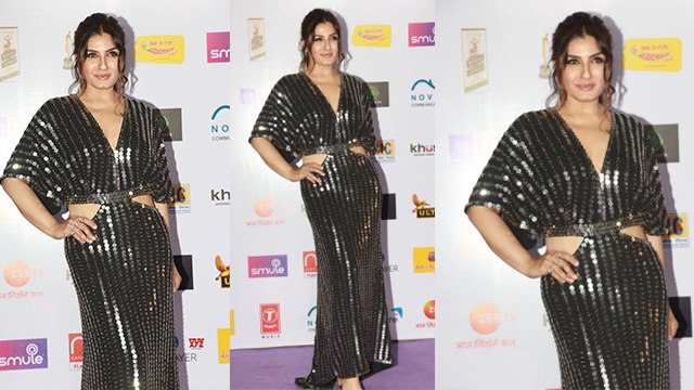Raveena Tandon's Look at Red Carpet of 12th Radio Mirchi Awards 2020 | Boldsky