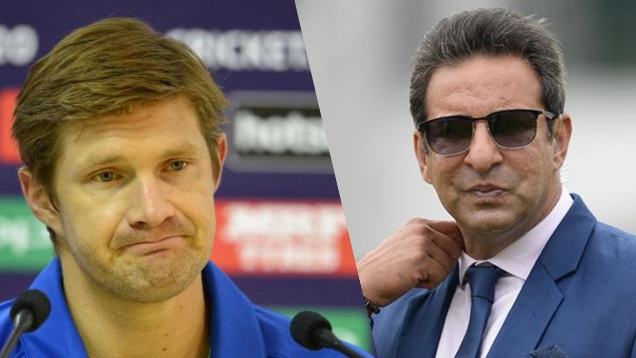 Bushfire Cricket Bash 2019-20 | Watson asks apology to Wasim Akram