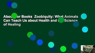 About For Books  Zoobiquity: What Animals Can Teach Us about Health and the Science of Healing