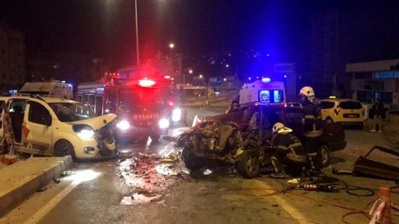 Ters yöne giren alkollü sürücü dehşet saçtı