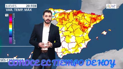 Conoce El Tiempo de Hoy Jueves 20 de Febrero de 2020