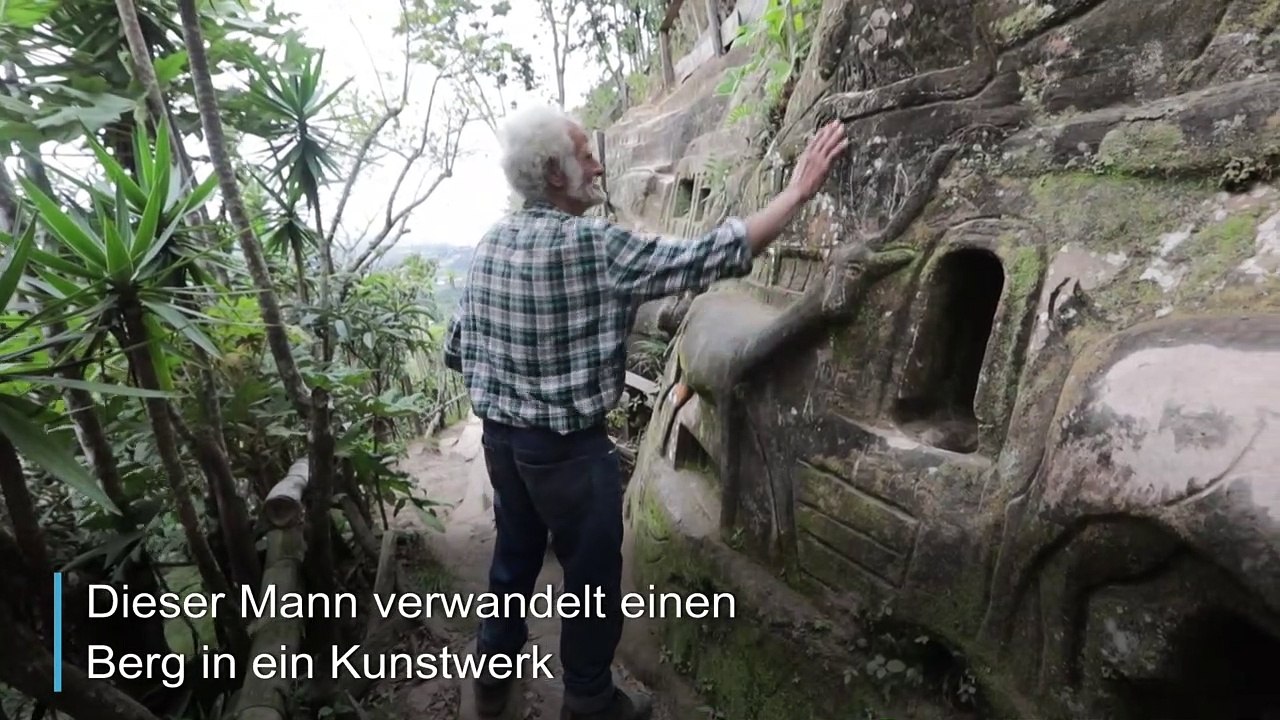 Ein ganzer Berg als Kunstwerk